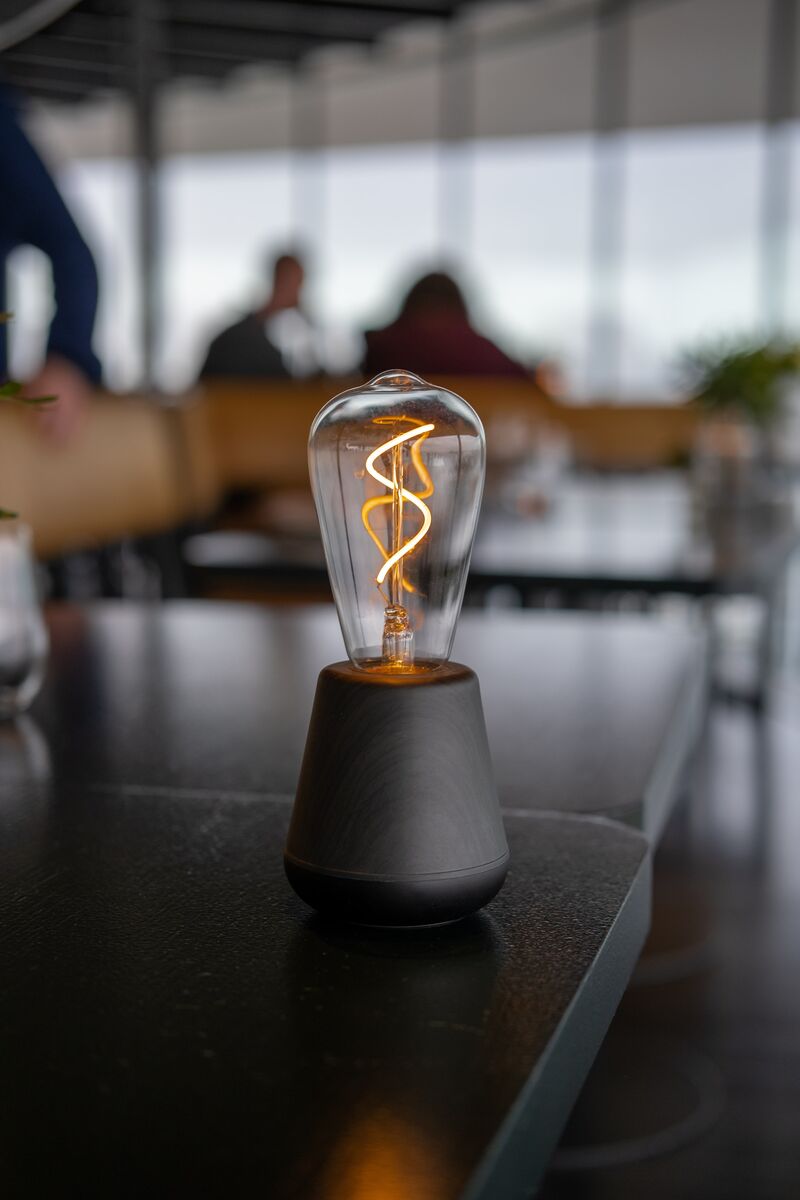 Humble One Cordless Table Lamp by Humble, Black Wood (image 26)