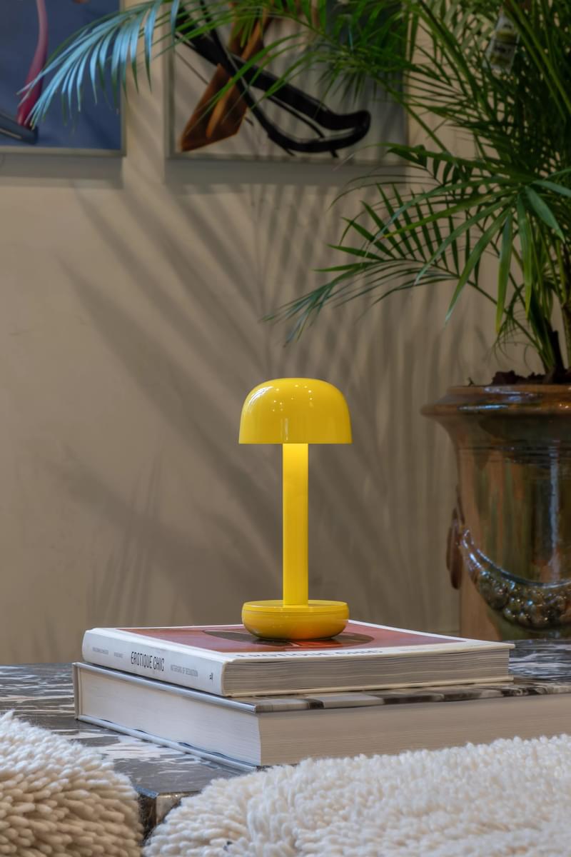 Humble Two Cordless Table Lamp by Humble, Yellow (image 19)