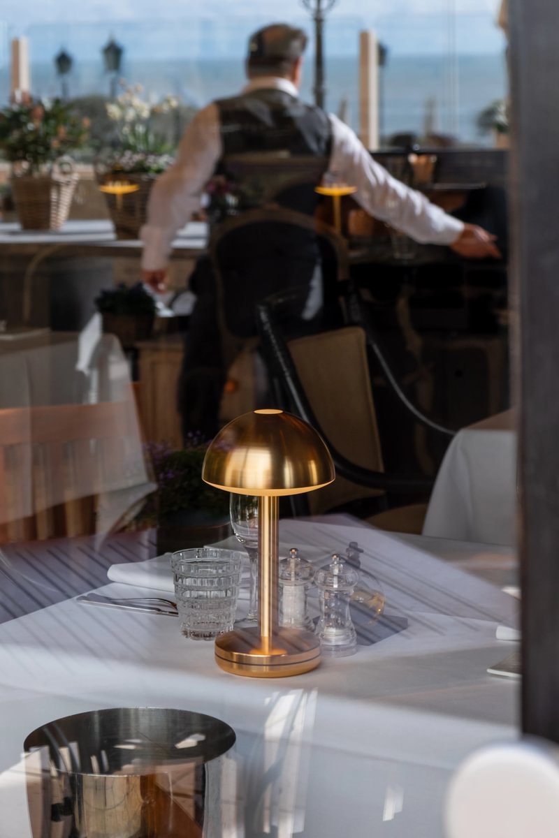 Humble Bug Cordless Smart Table Lamp by Humble, Gold (image 37)