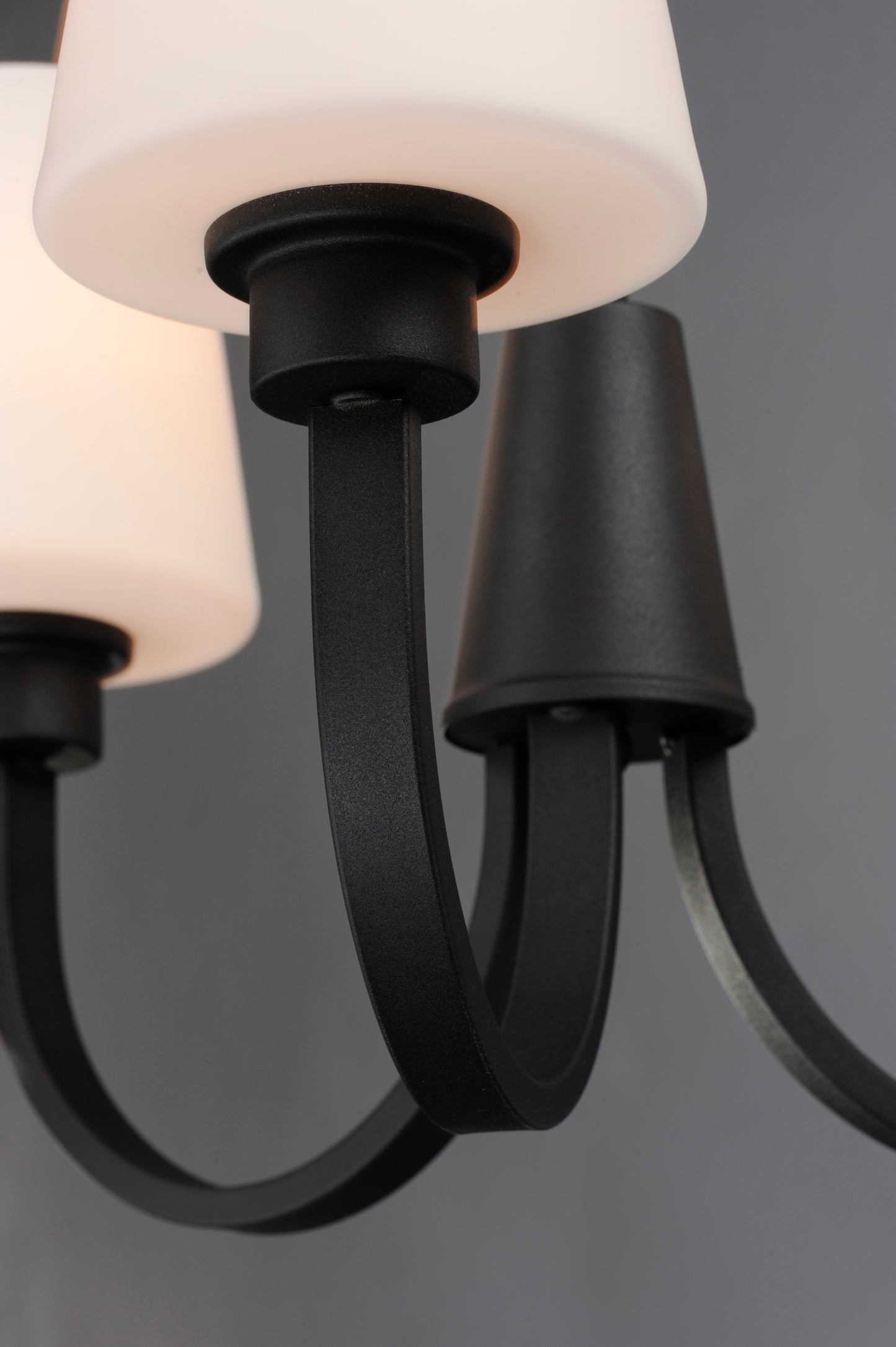 Shelter 3-Light Chandelier Black by Maxim Lighting