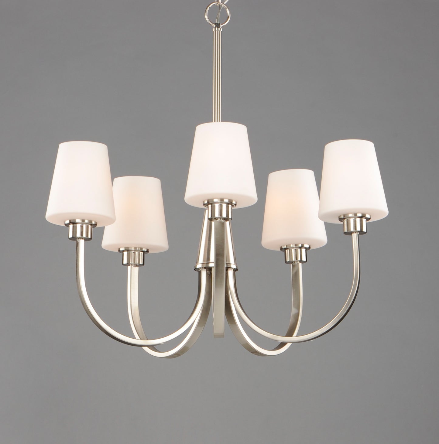 Shelter 5-Light Chandelier Satin Nickel by Maxim Lighting