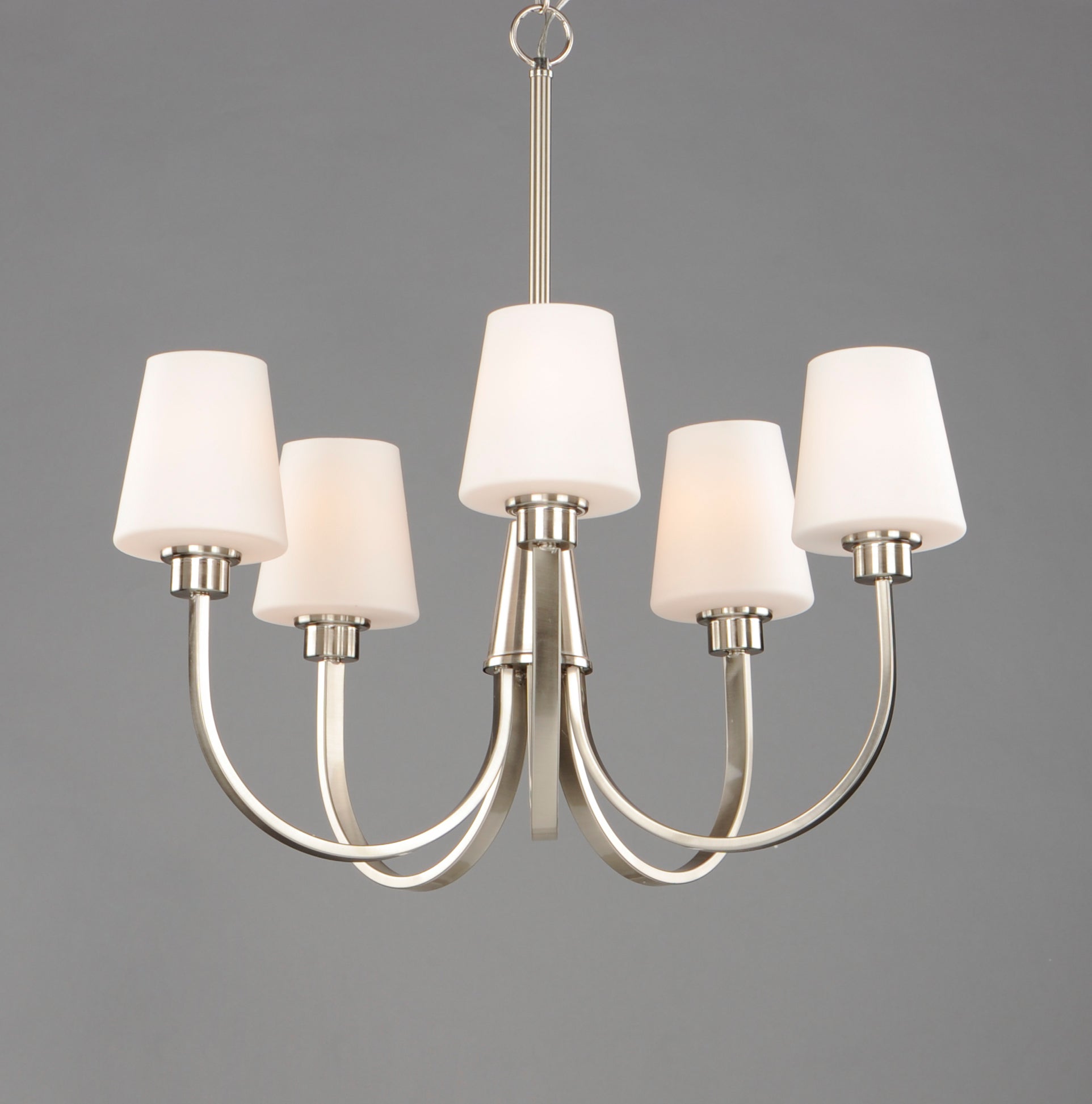 Shelter 5-Light Chandelier Satin Nickel by Maxim Lighting