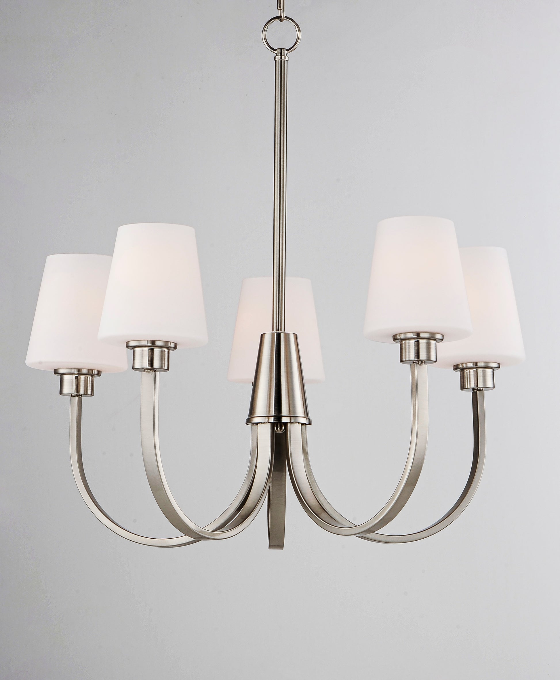 Shelter 5-Light Chandelier Satin Nickel by Maxim Lighting