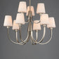 Shelter 9-Light Chandelier Satin Nickel by Maxim Lighting