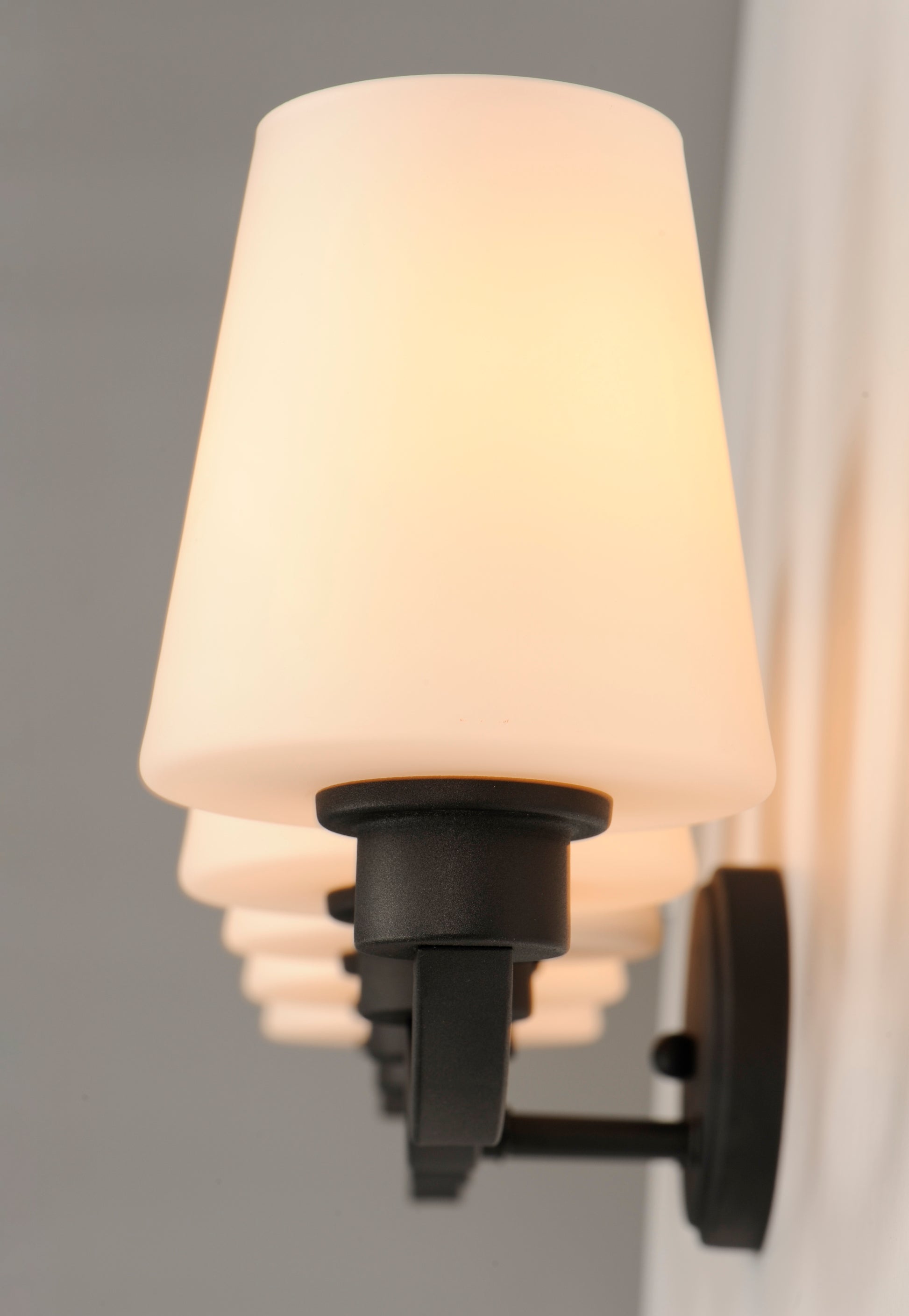 Shelter 5-Light Bath Vanity Black by Maxim Lighting