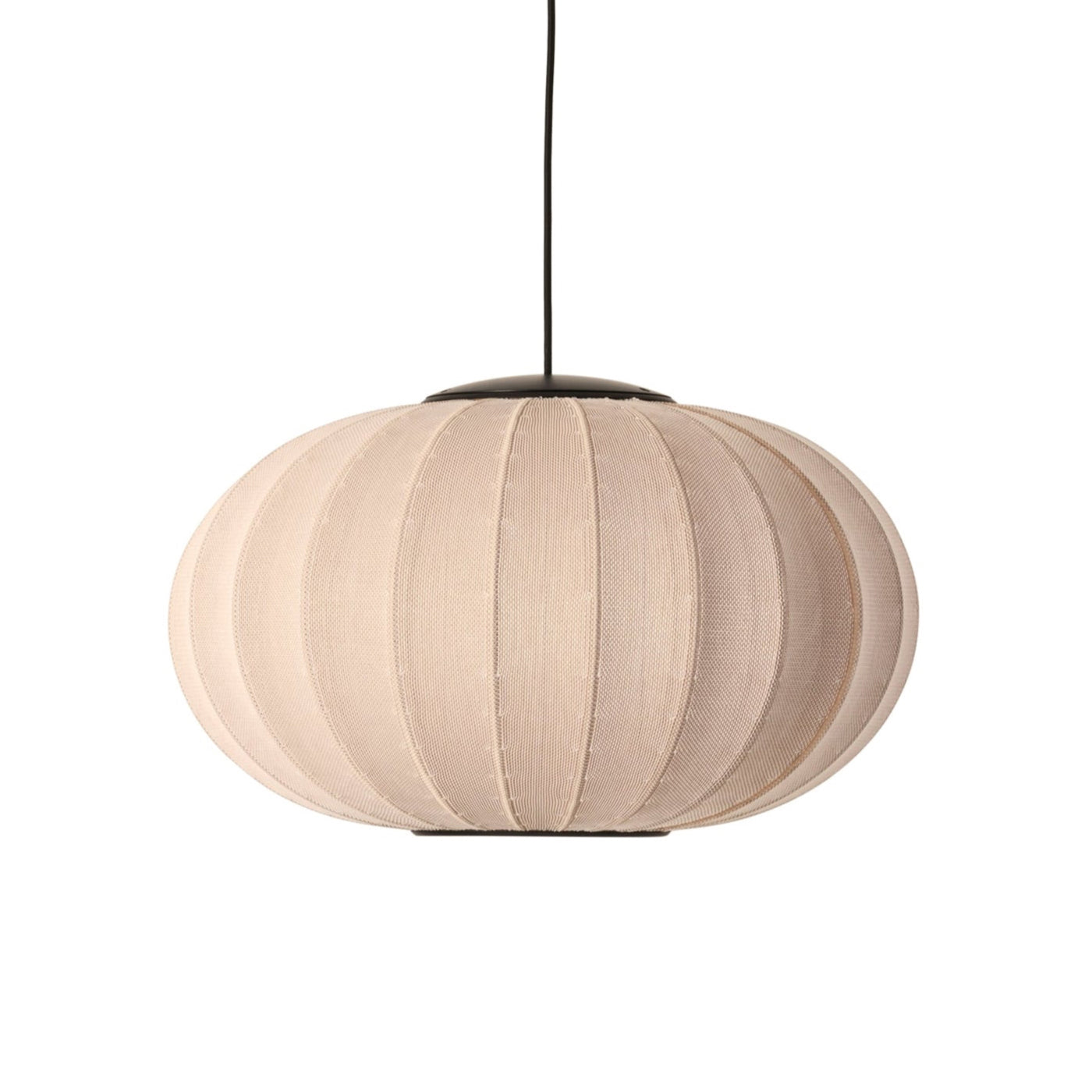 Knit Wit Oval Pendant Lamp 57 Led Mh Kwo57Pw Led - Made By Hand
