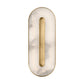 Visual Comfort Wyllis 12In Alabaster Led Sconce 