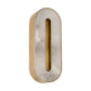 Visual Comfort Wyllis 12In Alabaster Led Sconce 
