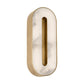 Visual Comfort Wyllis 12In Alabaster Led Sconce 