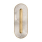 Visual Comfort Wyllis 12In Alabaster Led Sconce 
