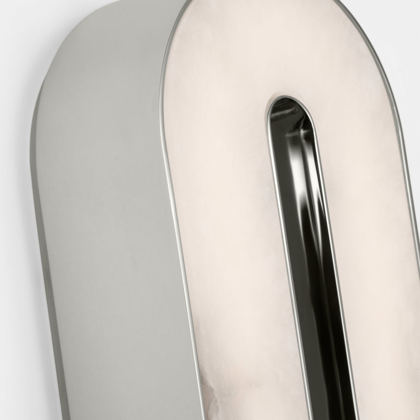 Visual Comfort Wyllis 12In Alabaster Led Sconce 