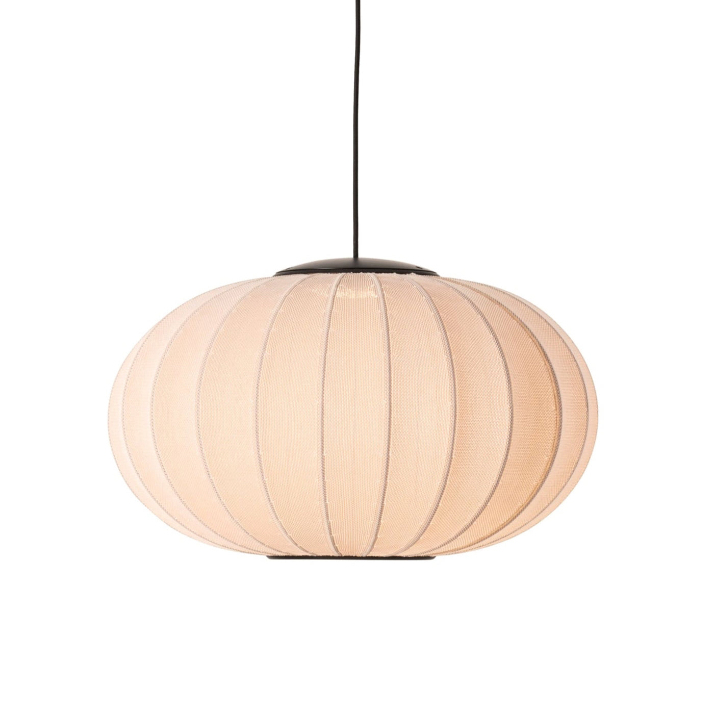 Knit Wit Oval Pendant Lamp 57 Led Mh Kwo57Ss Led - Made By Hand
