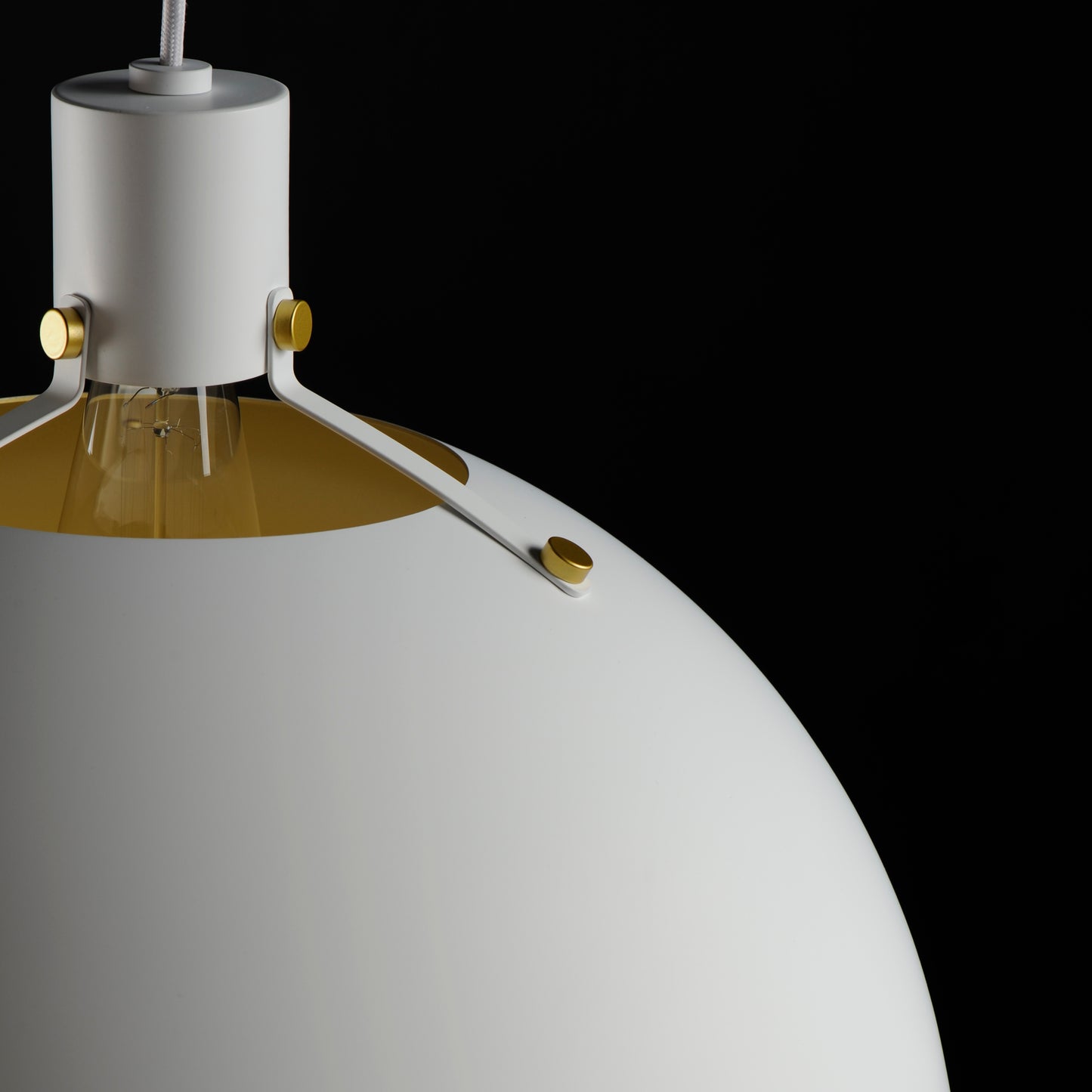 Dawn 20" Pendant White/Satin Brass by Maxim Lighting