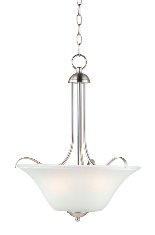 Vital 3-Light Pendant Satin Nickel by Maxim Lighting