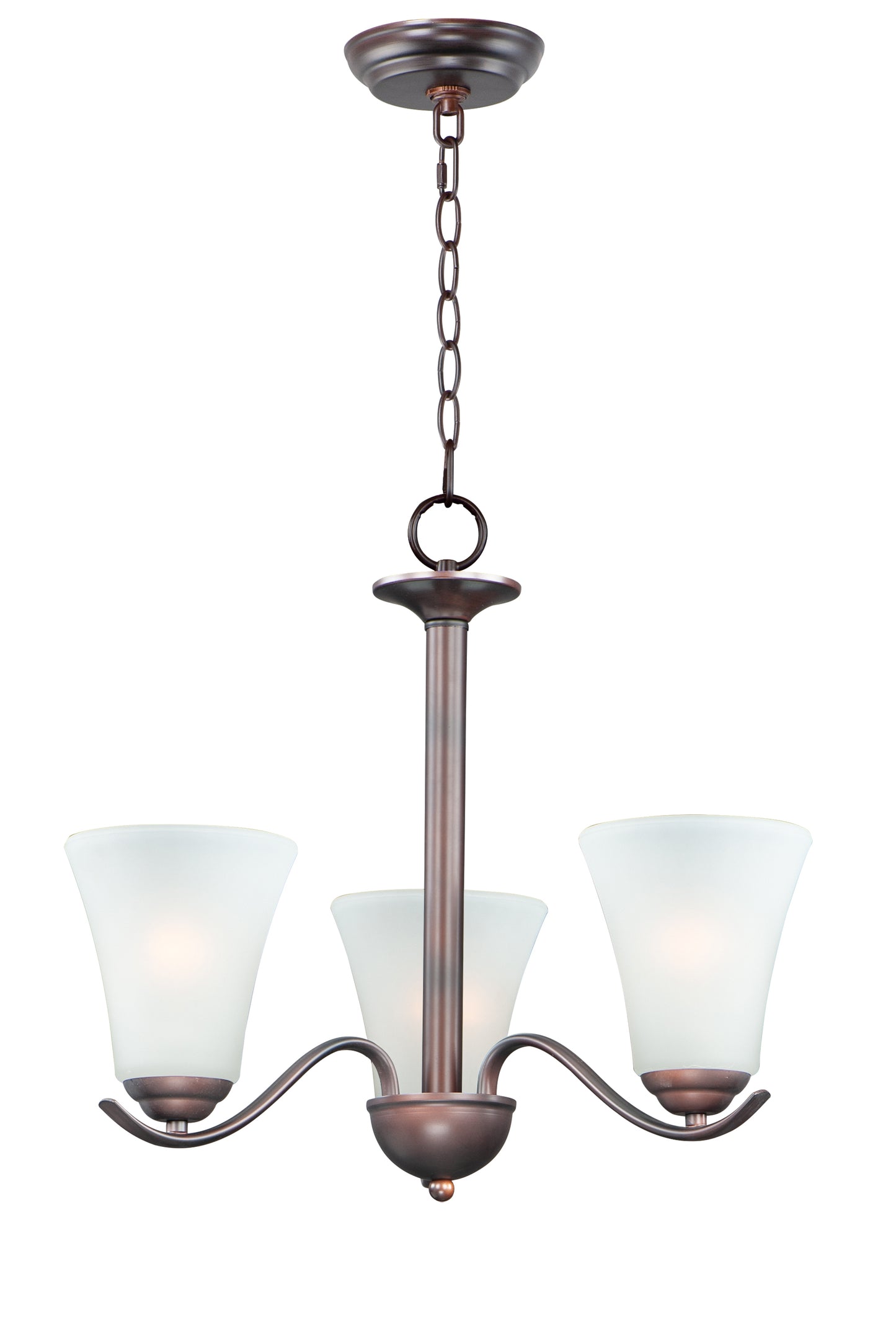 Vital 3-Light Chandelier Oil Rubbed Bronze by Maxim Lighting