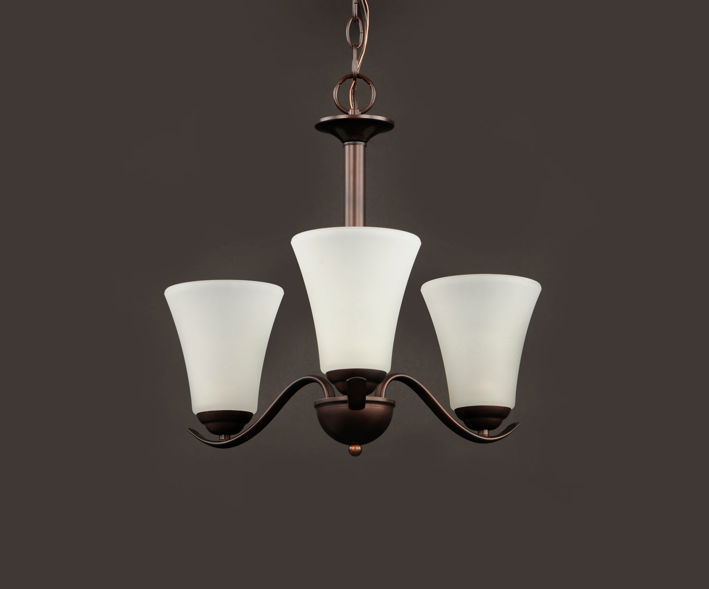 Vital 3-Light Chandelier Oil Rubbed Bronze by Maxim Lighting