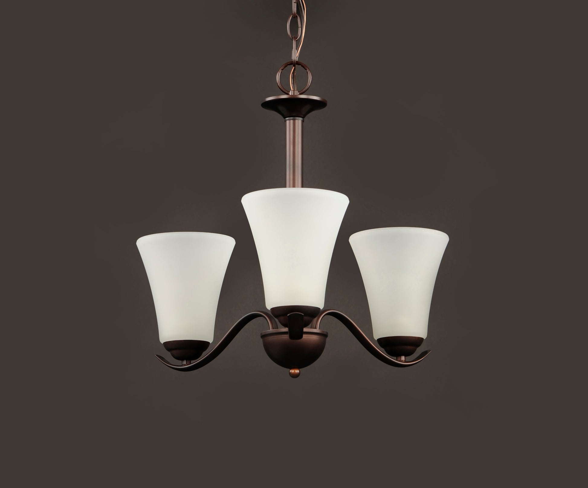 Vital 3-Light Chandelier Oil Rubbed Bronze by Maxim Lighting