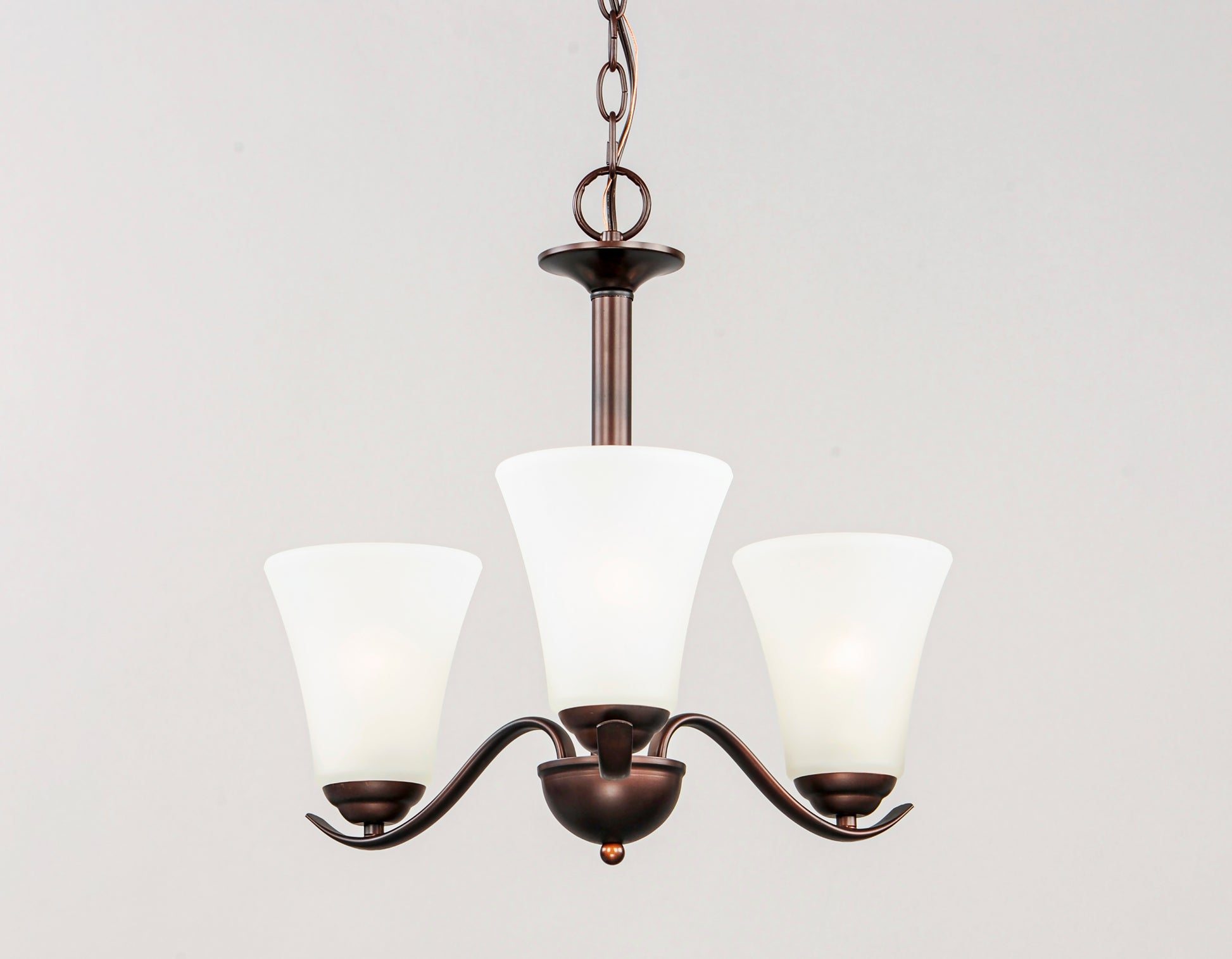 Vital 3-Light Chandelier Oil Rubbed Bronze by Maxim Lighting