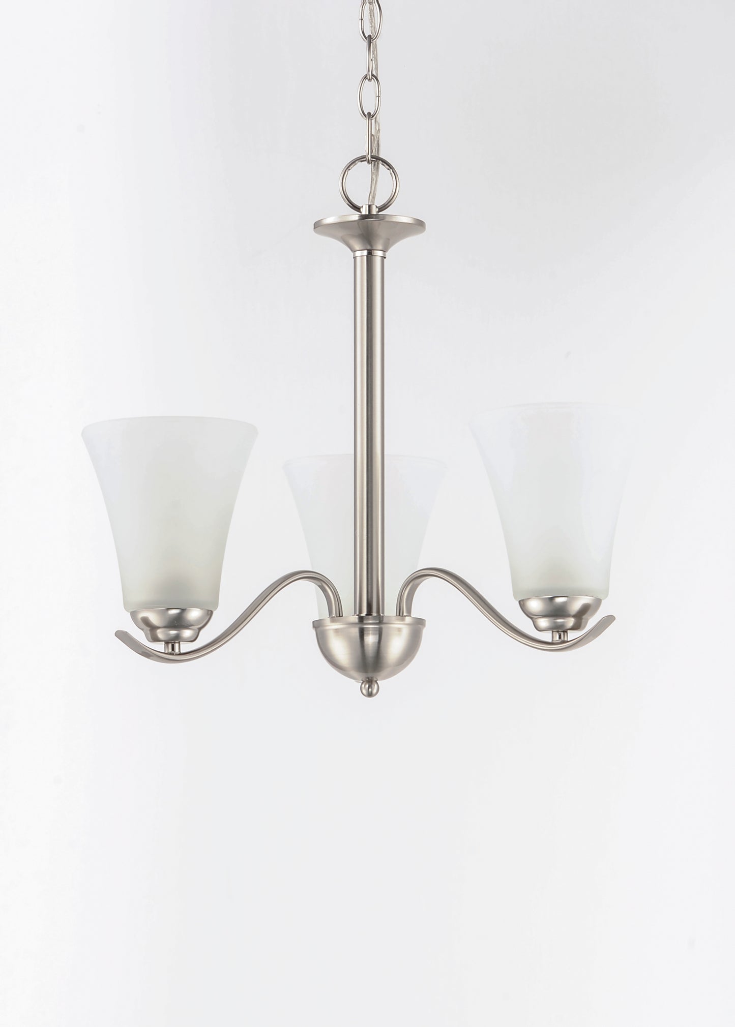 Vital 3-Light Chandelier Satin Nickel by Maxim Lighting