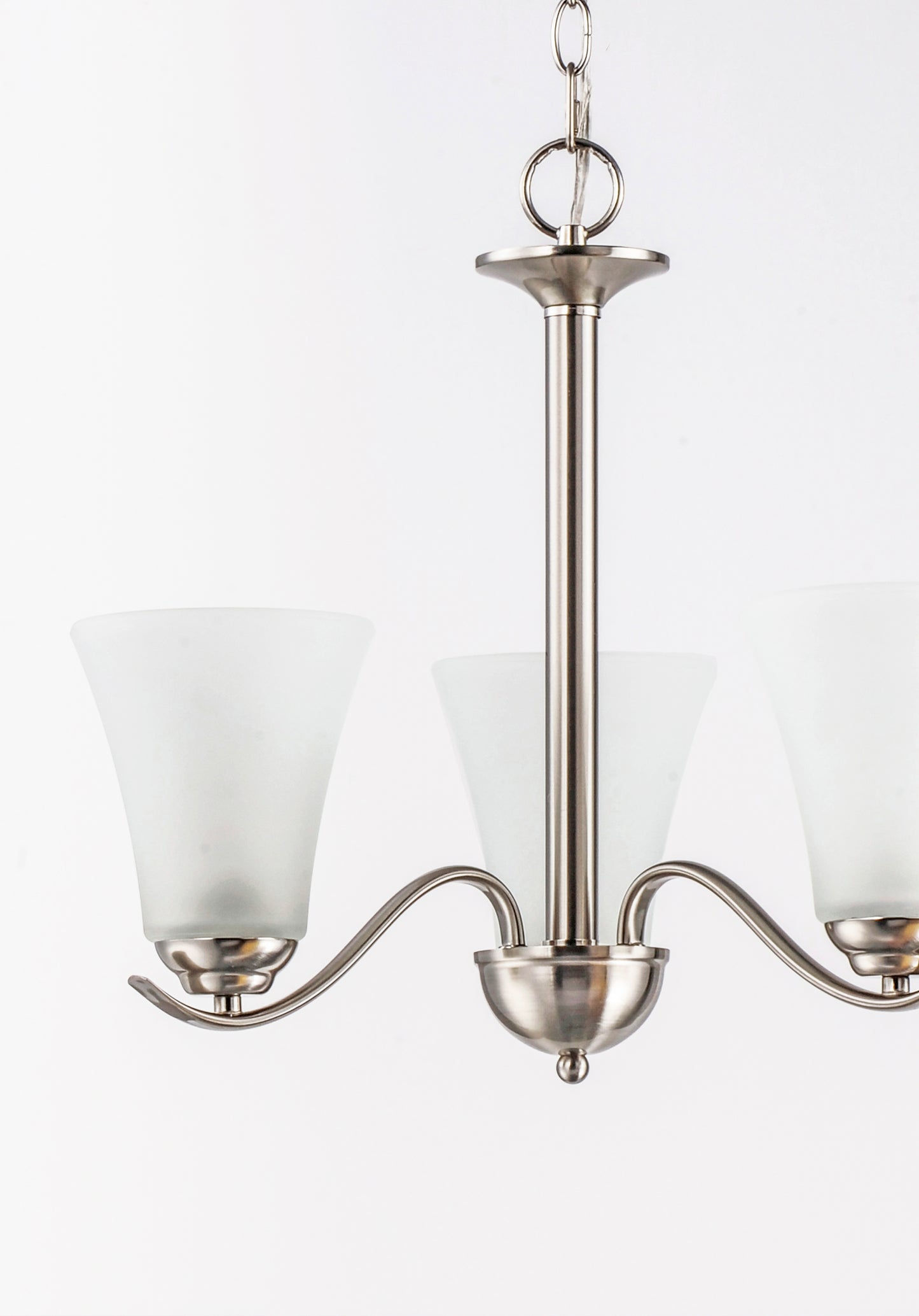 Vital 3-Light Chandelier Satin Nickel by Maxim Lighting