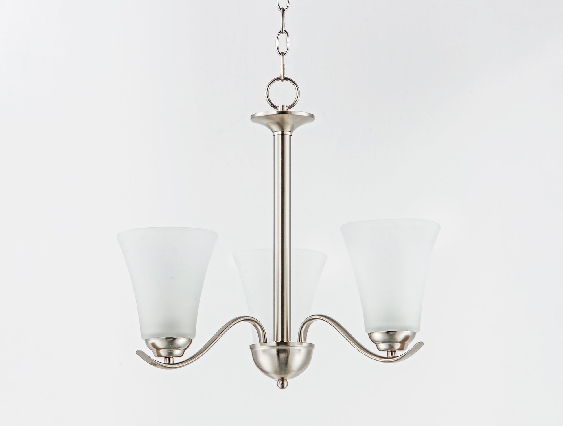 Vital 3-Light Chandelier Satin Nickel by Maxim Lighting