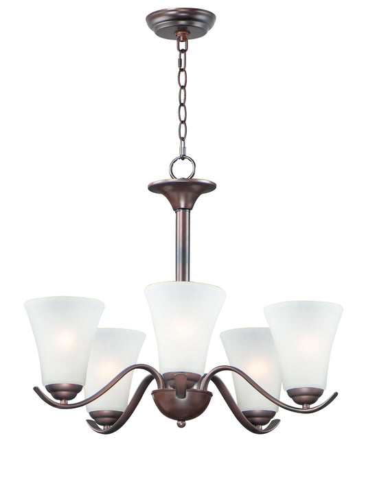 Vital 5-Light Chandelier Oil Rubbed Bronze by Maxim Lighting