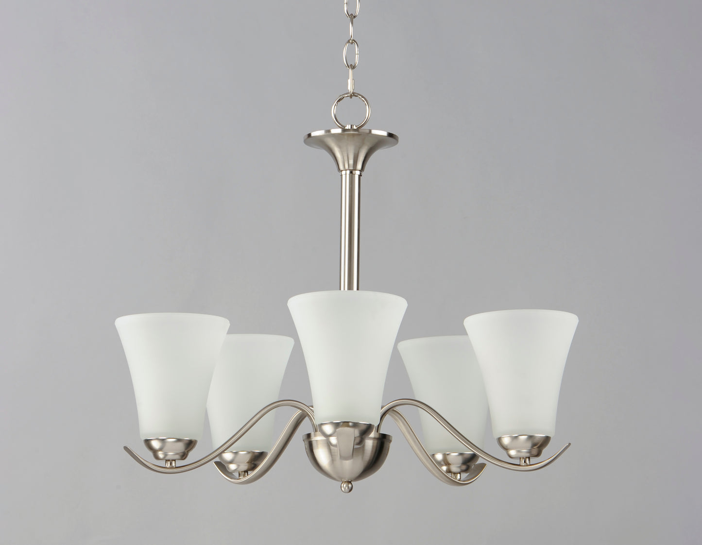 Vital 5-Light Chandelier Satin Nickel by Maxim Lighting