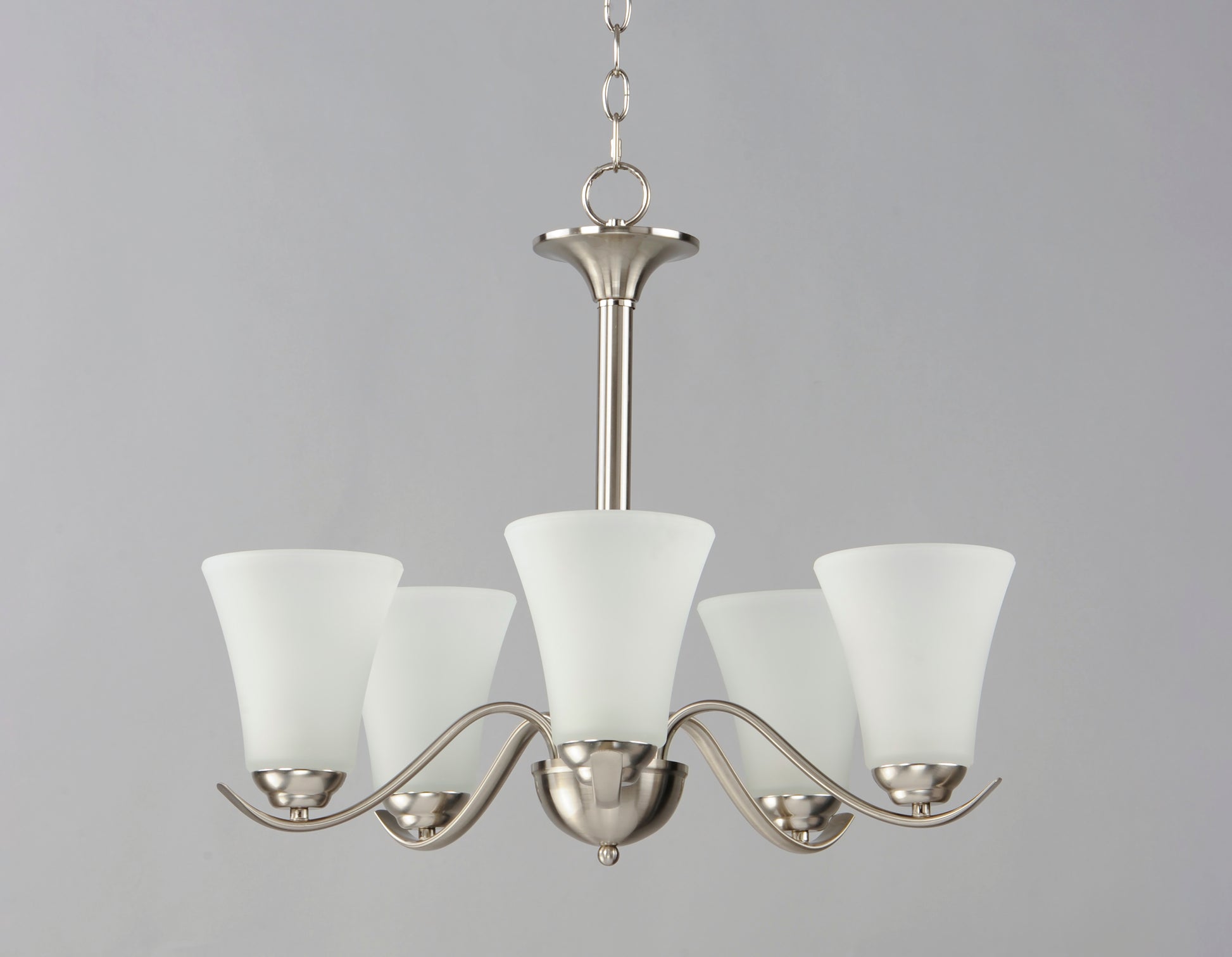 Vital 5-Light Chandelier Satin Nickel by Maxim Lighting