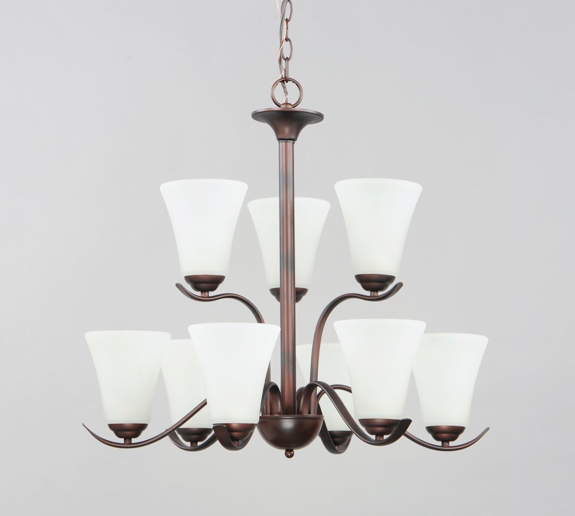 Vital 9-Light Chandelier Oil Rubbed Bronze by Maxim Lighting