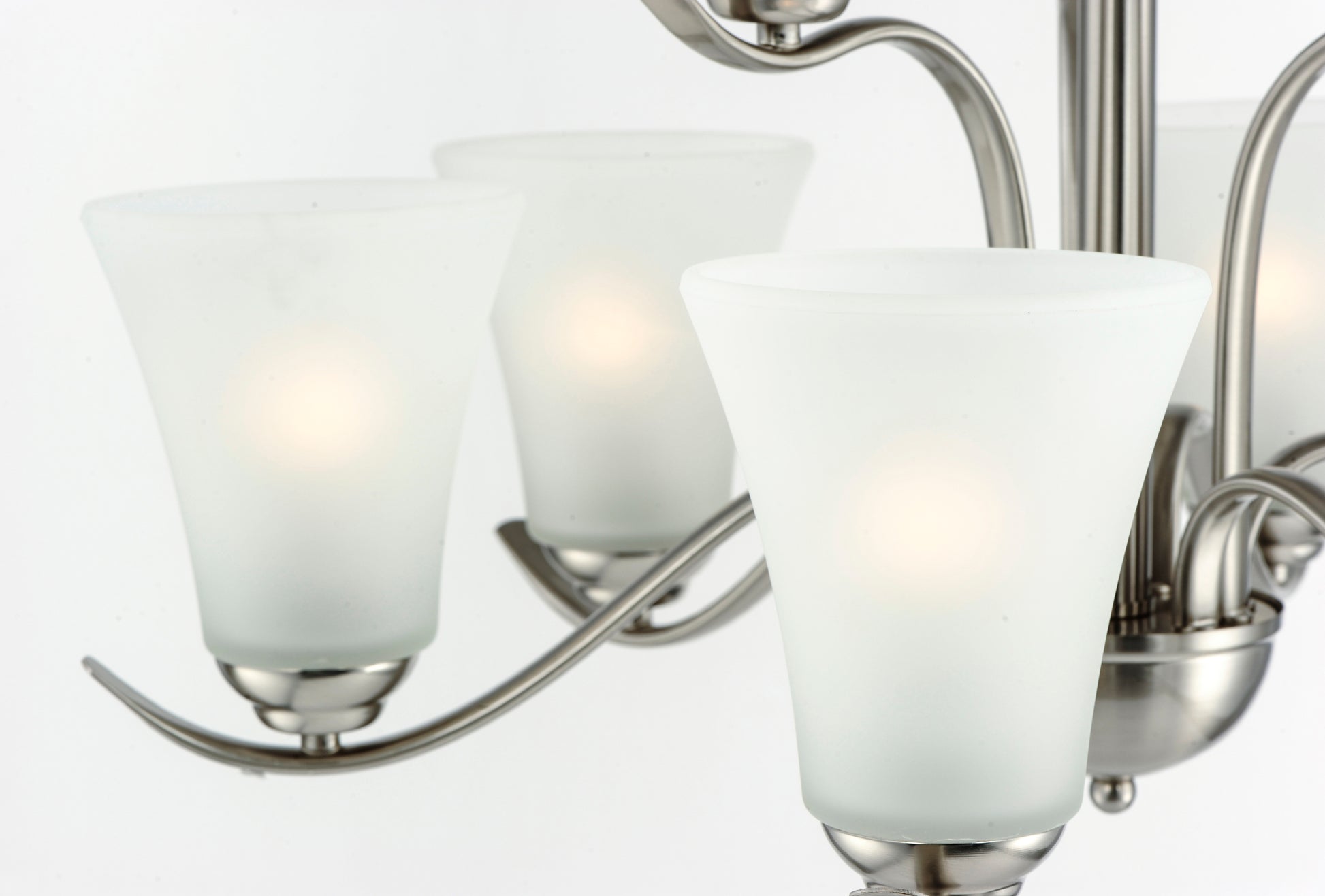 Vital 9-Light Chandelier Satin Nickel by Maxim Lighting