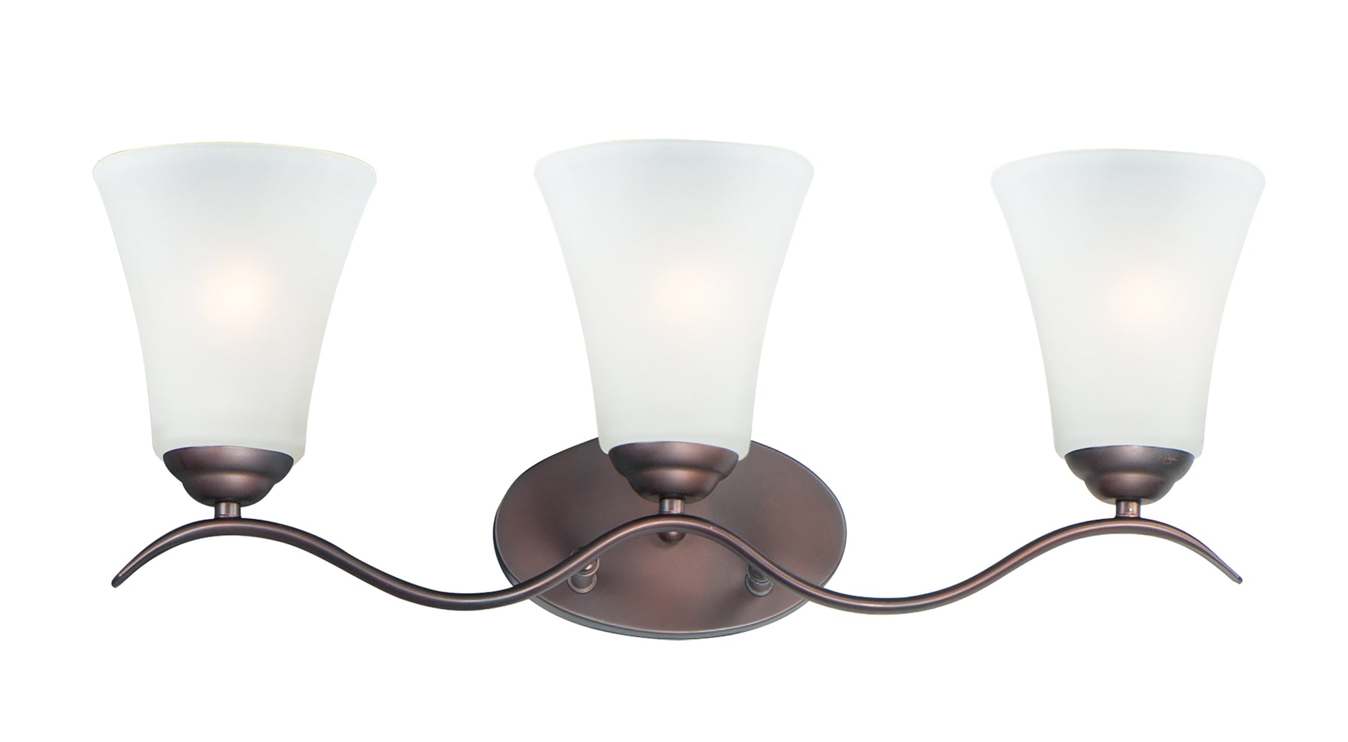 Vital 3-Light Bath Vanity Oil Rubbed Bronze by Maxim Lighting