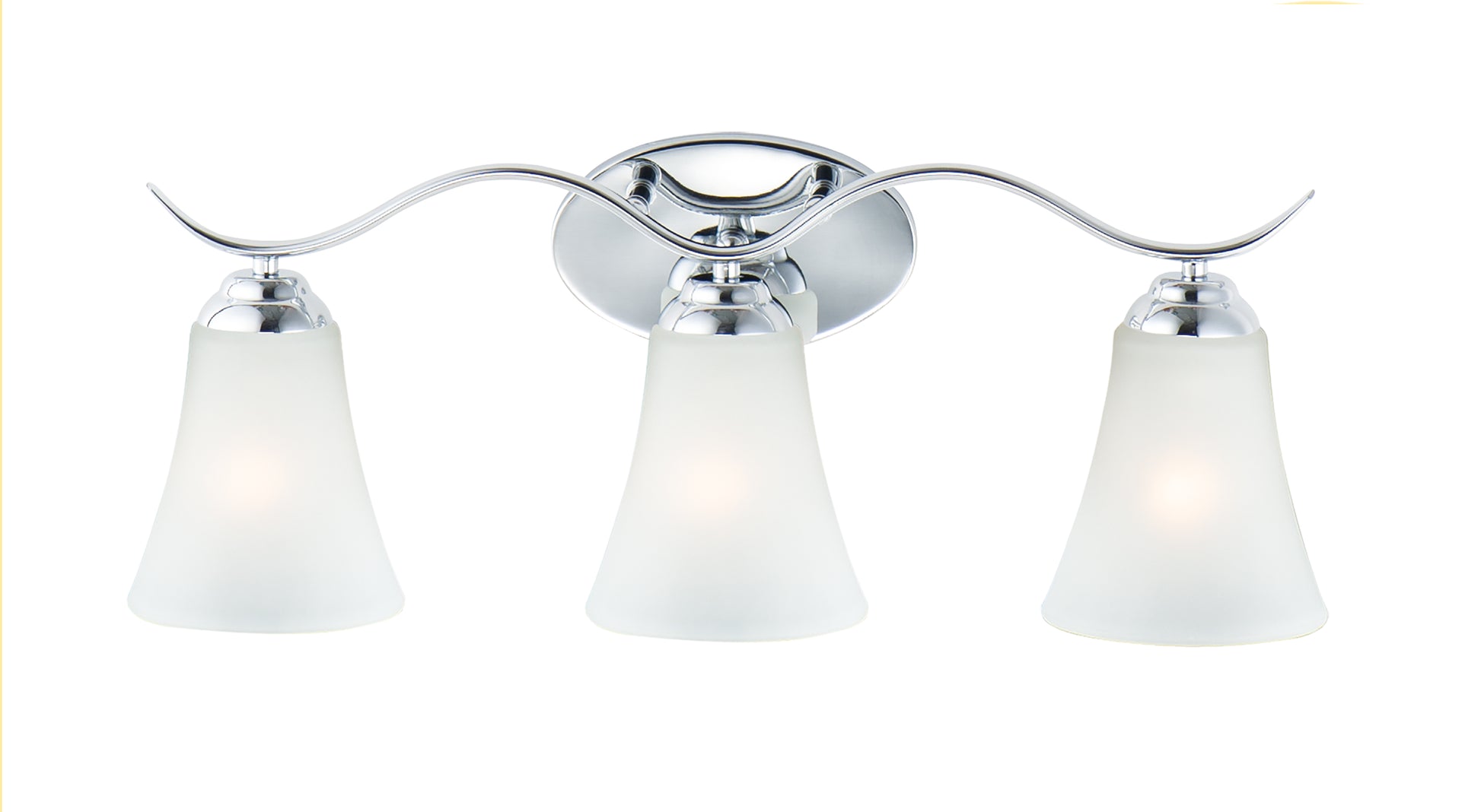 Vital 3-Light Bath Vanity Polished Chrome by Maxim Lighting
