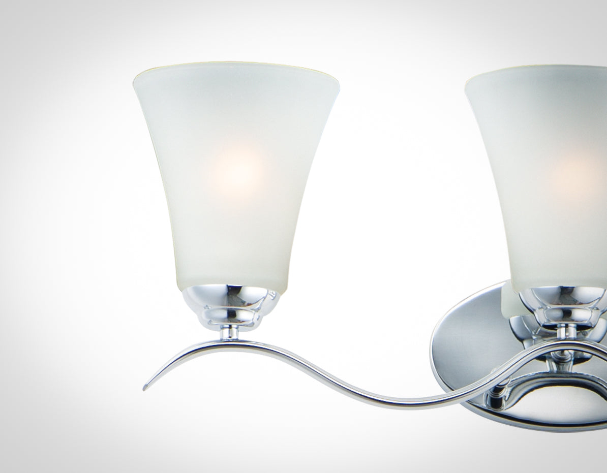 Vital 3-Light Bath Vanity Polished Chrome by Maxim Lighting
