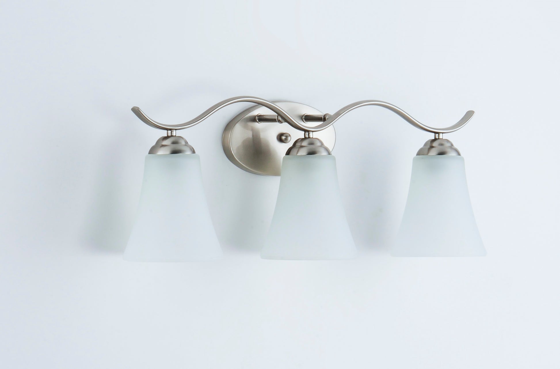 Vital 3-Light Bath Vanity Satin Nickel by Maxim Lighting