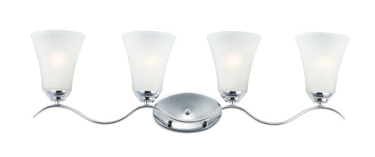 Vital 4-Light Bath Vanity Polished Chrome by Maxim Lighting