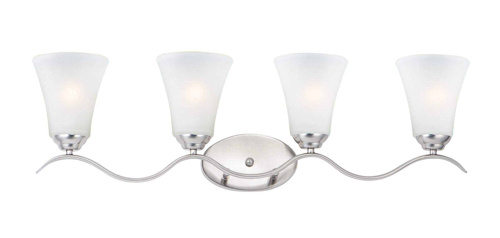 Vital 4-Light Bath Vanity Satin Nickel by Maxim Lighting