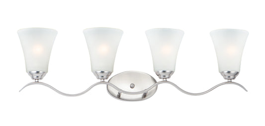 Vital 4-Light Bath Vanity Satin Nickel by Maxim Lighting