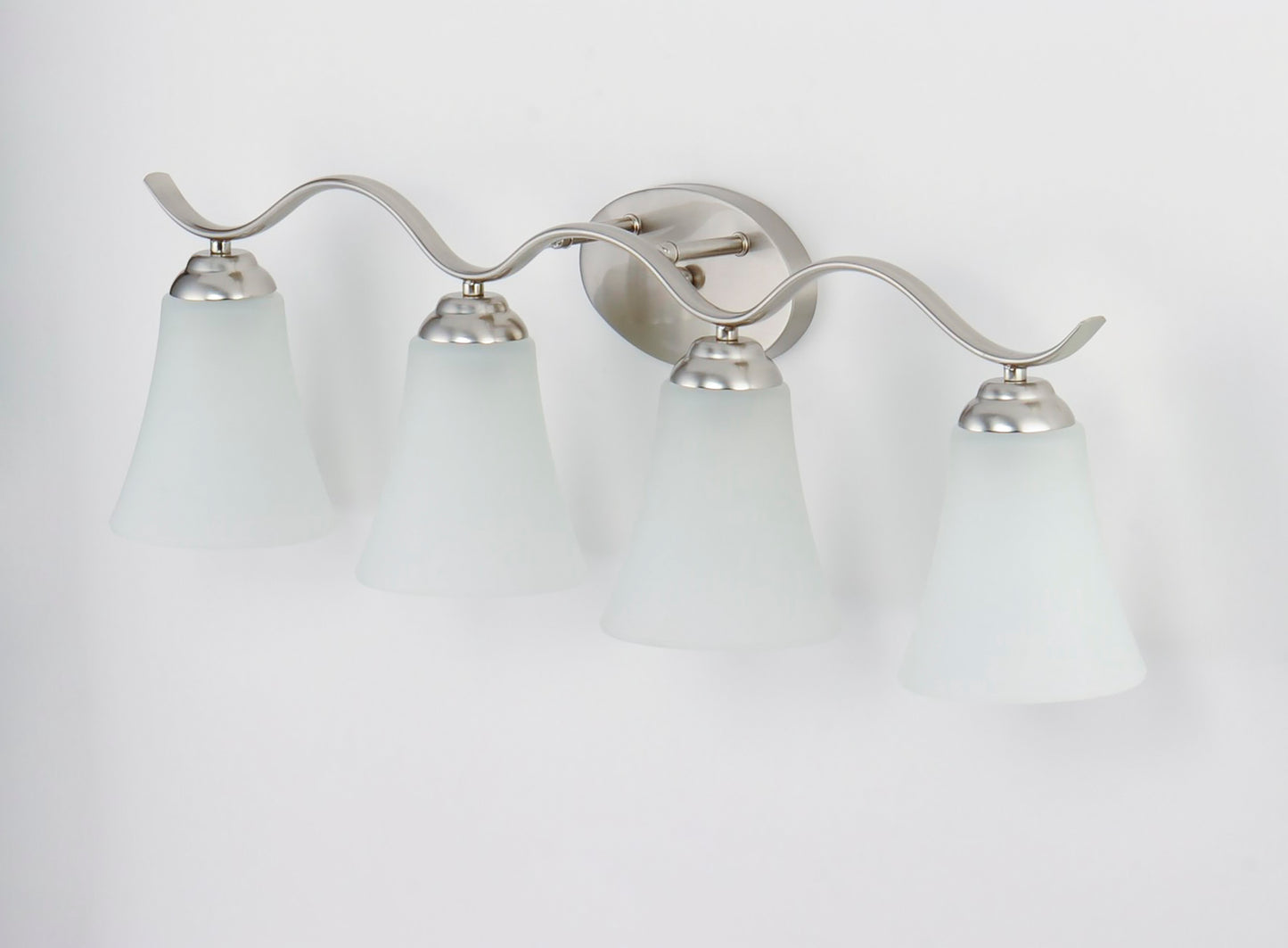 Vital 4-Light Bath Vanity Satin Nickel by Maxim Lighting