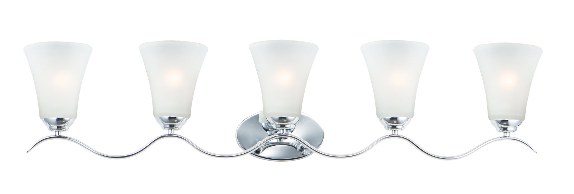 Vital 5-Light Bath Vanity Polished Chrome by Maxim Lighting