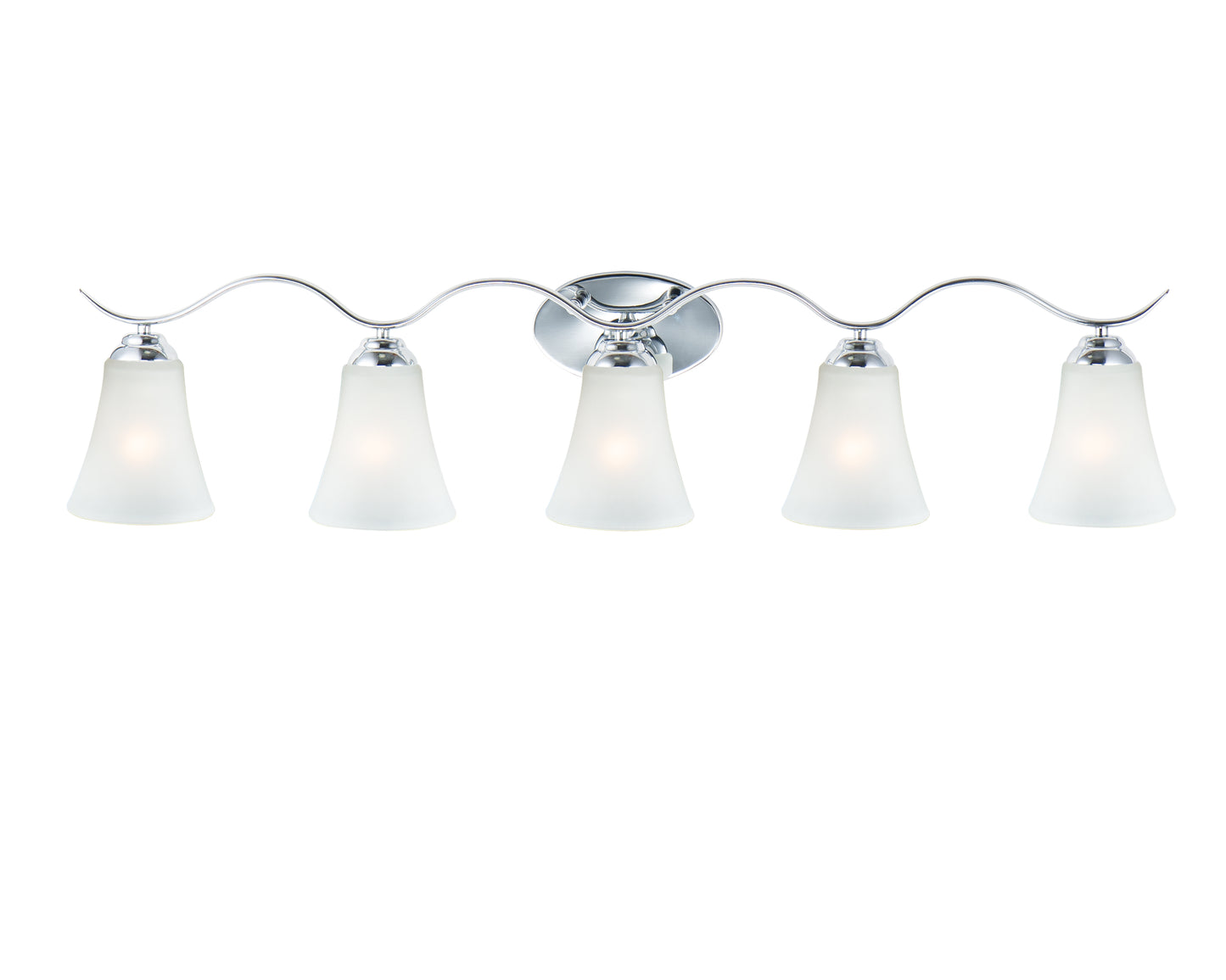 Vital 5-Light Bath Vanity Polished Chrome by Maxim Lighting