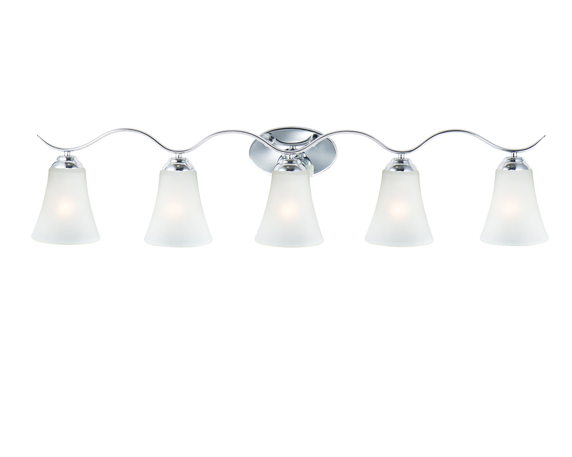 Vital 5-Light Bath Vanity Polished Chrome by Maxim Lighting