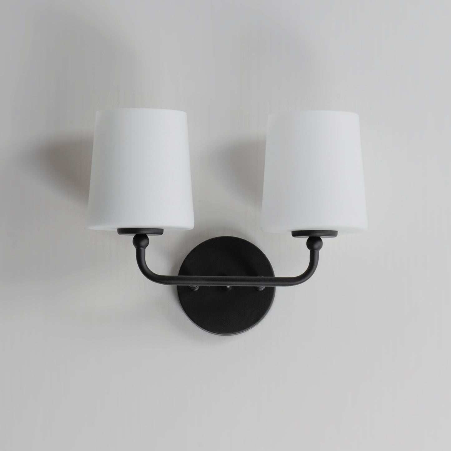 Bristol 2-Light Sconce Black by Maxim Lighting
