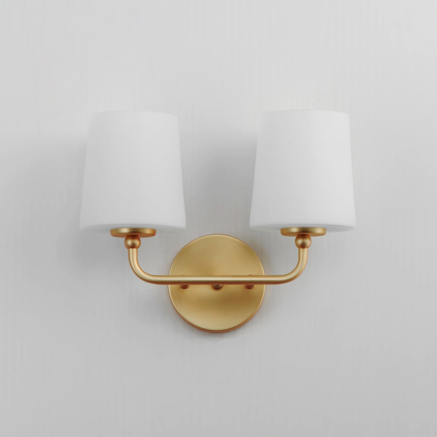 Bristol 2-Light Sconce Satin Brass by Maxim Lighting