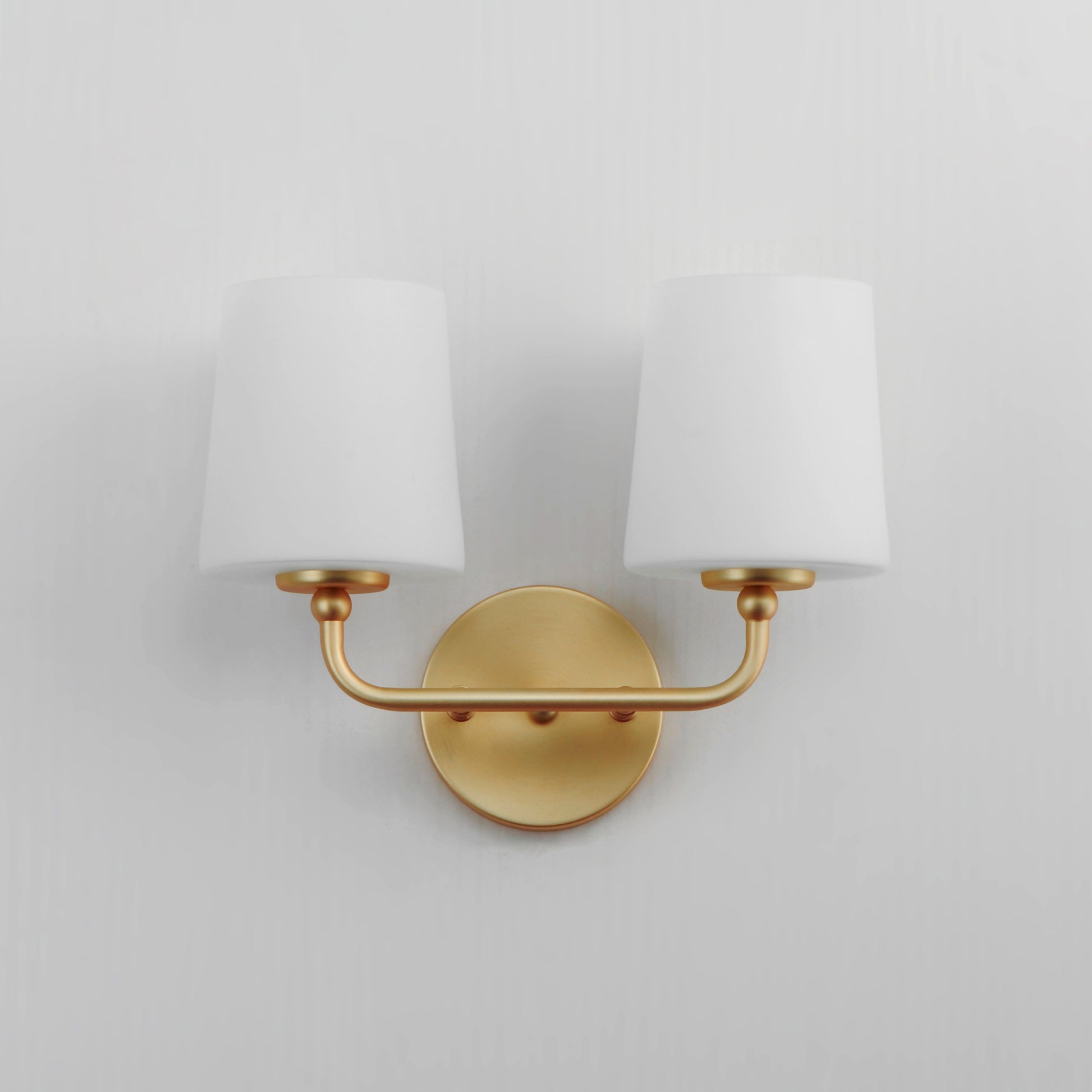 Bristol 2-Light Sconce Satin Brass by Maxim Lighting