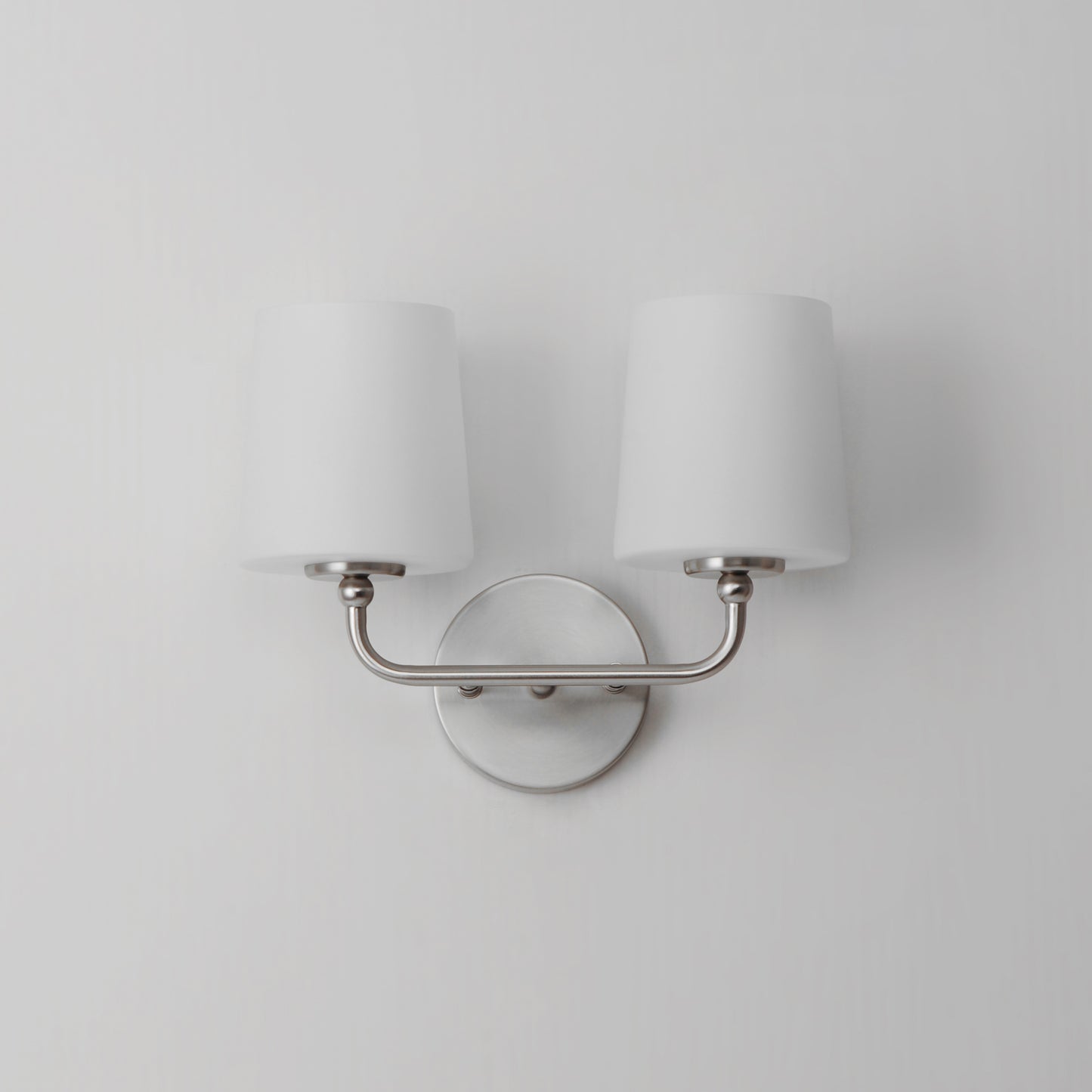 Bristol 2-Light Sconce Satin Nickel by Maxim Lighting