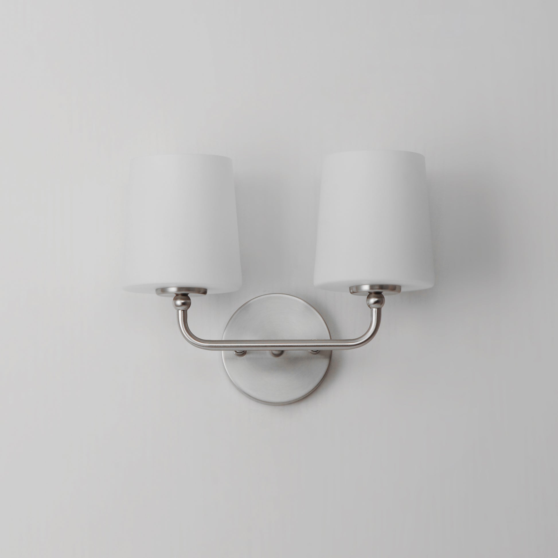 Bristol 2-Light Sconce Satin Nickel by Maxim Lighting