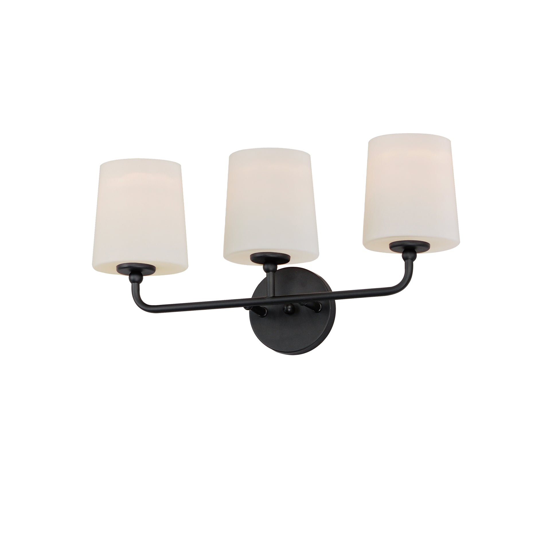 Bristol 3-Light Bath Vanity Black by Maxim Lighting
