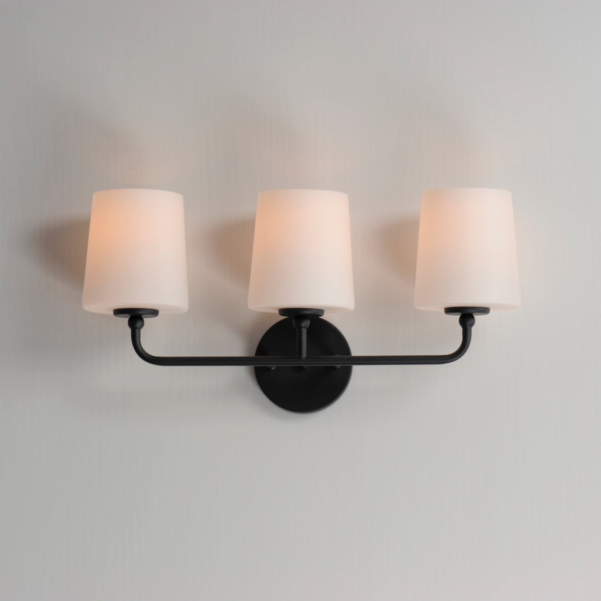 Bristol 3-Light Bath Vanity Black by Maxim Lighting