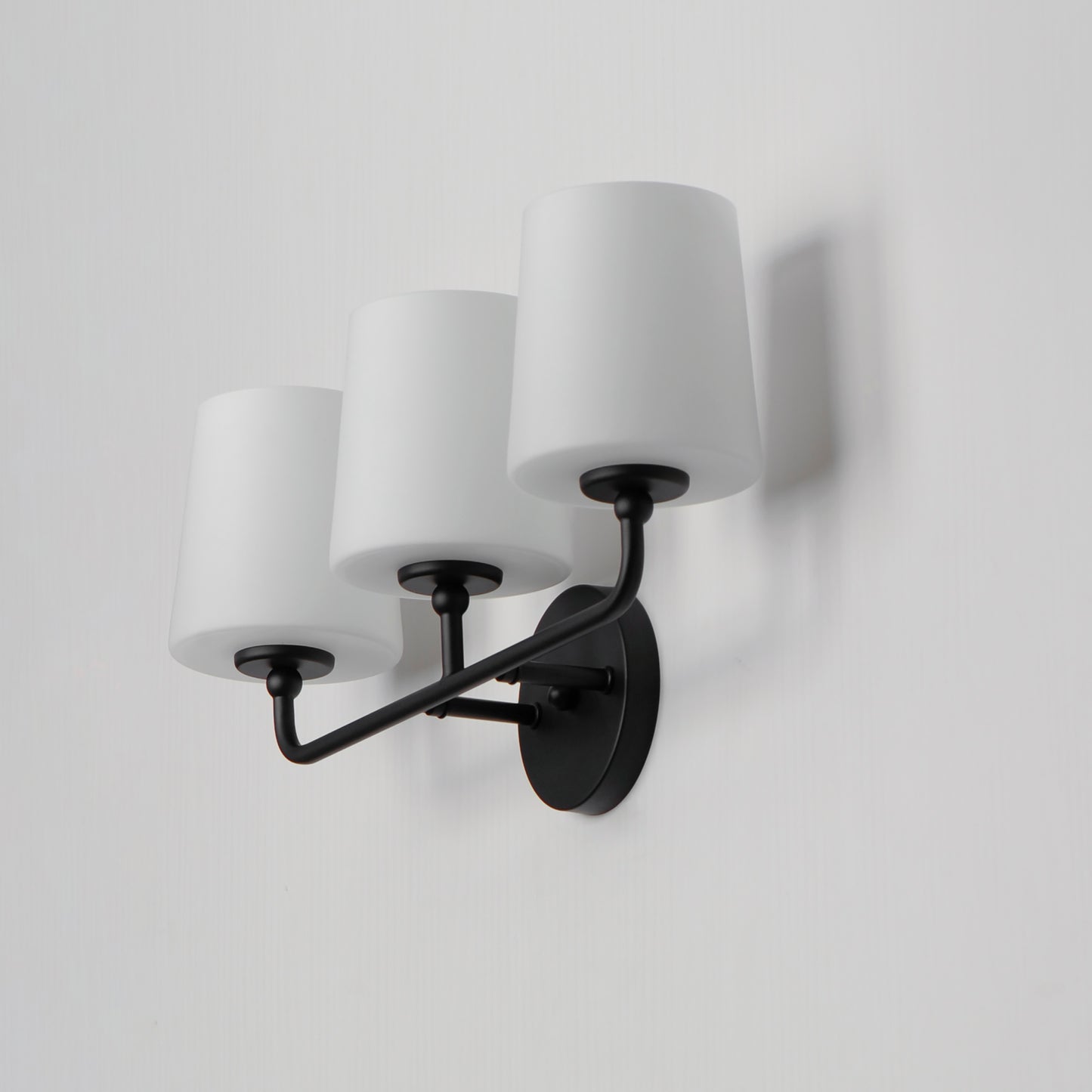 Bristol 3-Light Bath Vanity Black by Maxim Lighting