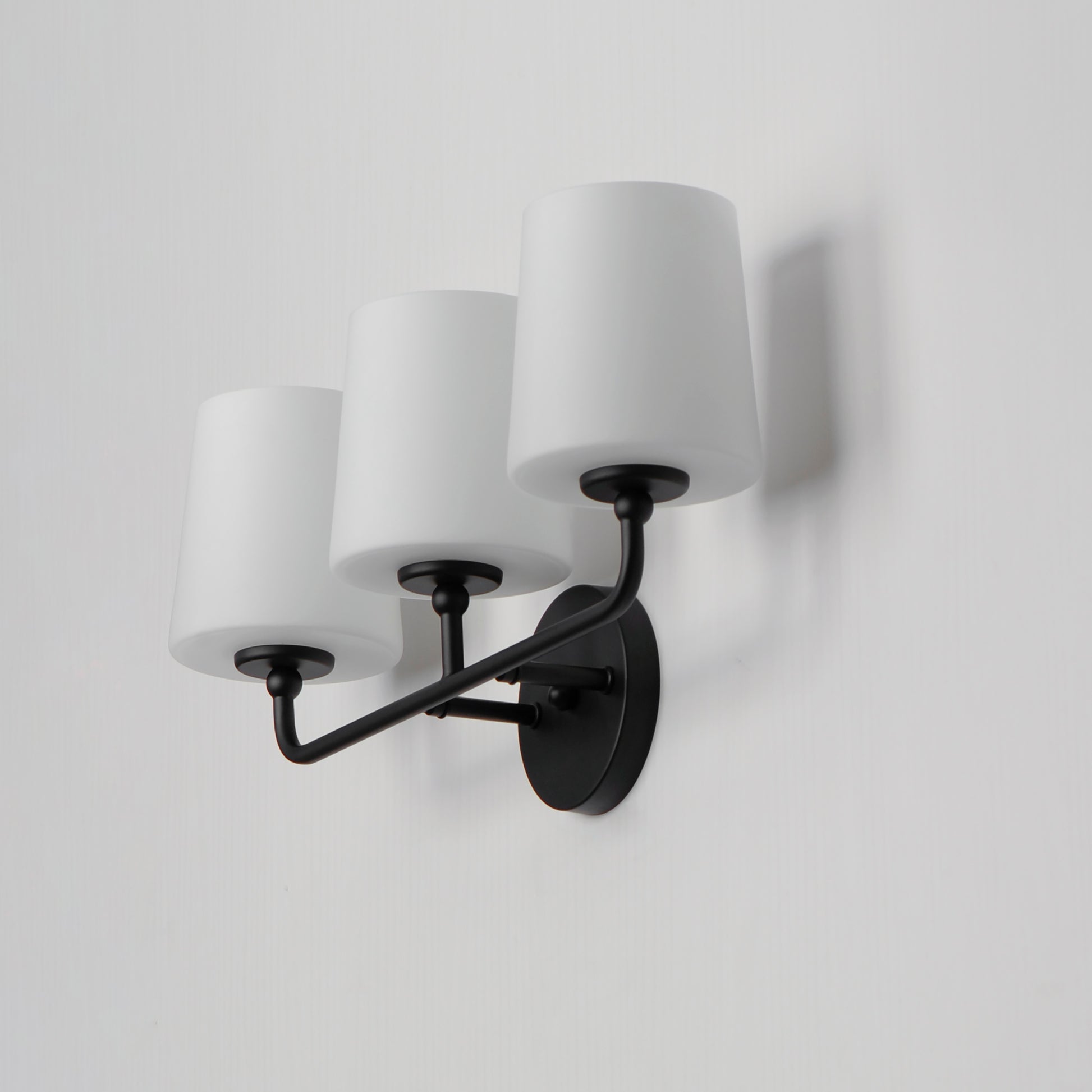 Bristol 3-Light Bath Vanity Black by Maxim Lighting